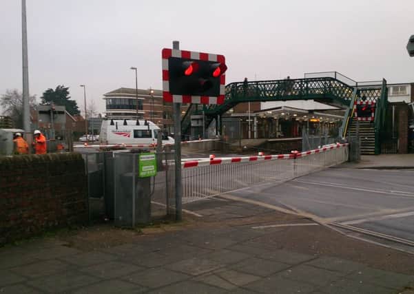 The Stockbridge Road crossing, where the new technology will be introduced as well as at Basin Road crossing
