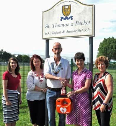 The St Thomas a Becket defibrillator presentation