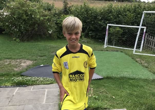 Schoolboy Pacey Bean organised a charity football match in aid of the Manchester terror attack victims SUS-170717-105124001