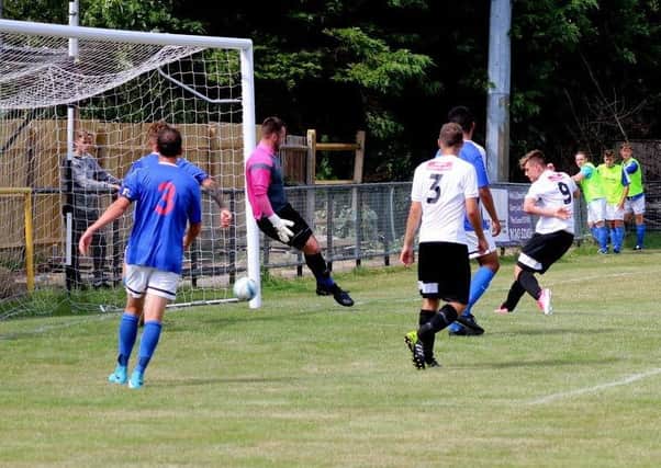 Pagham score against Cowes / Picture by Roger Smith