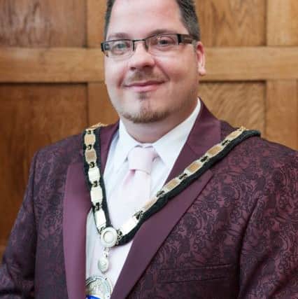 The mayor of Littlehampton, councillor Billy Blanchard-Cooper. Picture: Scott Ramsey