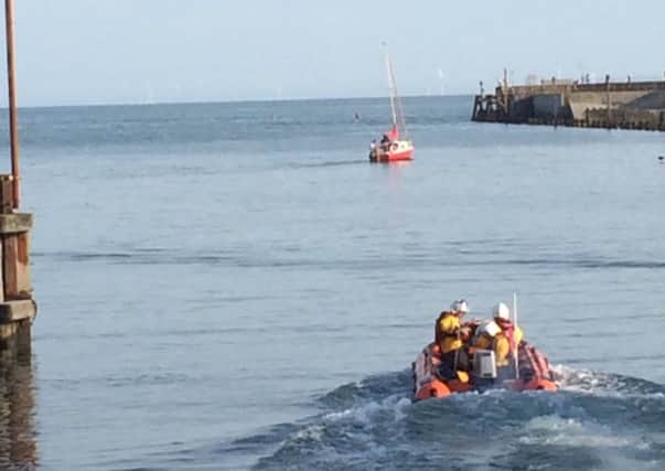 The lifeboat was launched this evening. Picture: Shoreham RNLI