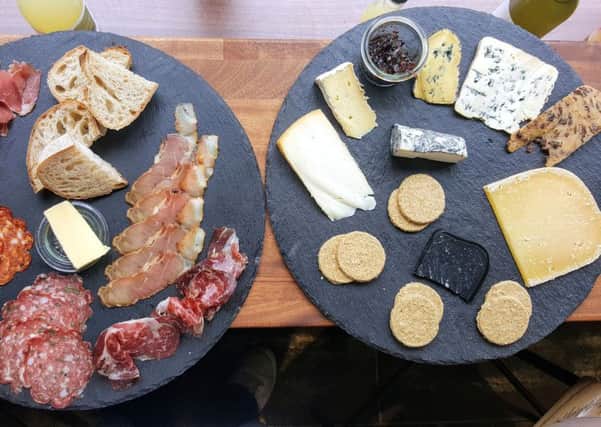 A feast of cheese and meat at The Great British Charcuterie Co.