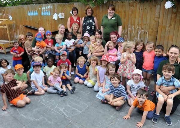 Horsham Day Nursery are happy with good ofsted report. Pic Steve Robards SR1716005 SUS-170407-133809001