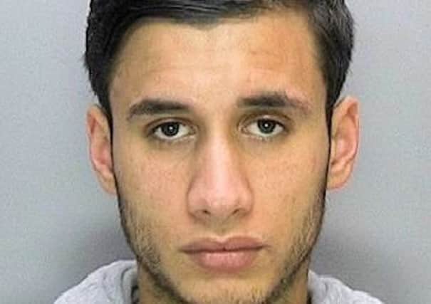 Nathan Limbachia, 25, has been jailed for three years. Picture: Sussex Police
