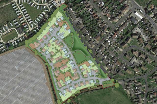 Linden Homes scheme layout details for North Bersted proposals