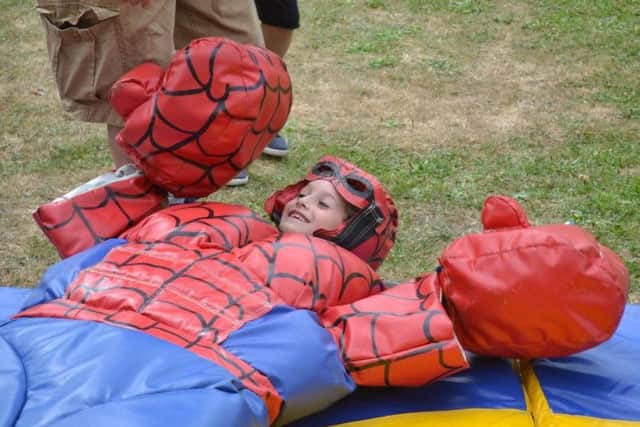 Spider-man is floored!