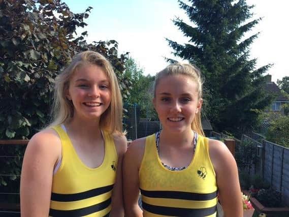 Record-breaking athletes Lauren and Holly Lethbridge