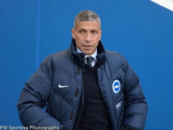 Brighton manager Chris Hughton.
Picture by PW Sporting Photography.