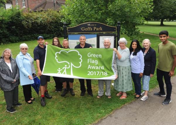 Tilgate Park, Goffs Park and Memorial Gardens have again been awarded the prestigious Green Flag. Picture: Jon Rigby