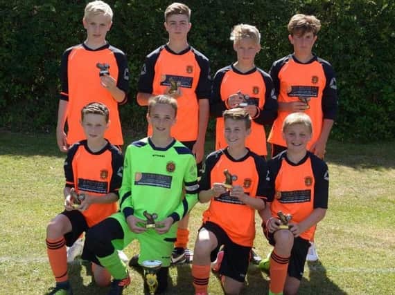 Champions: Perrywood Tigers U13s.
Picture Contributed.
