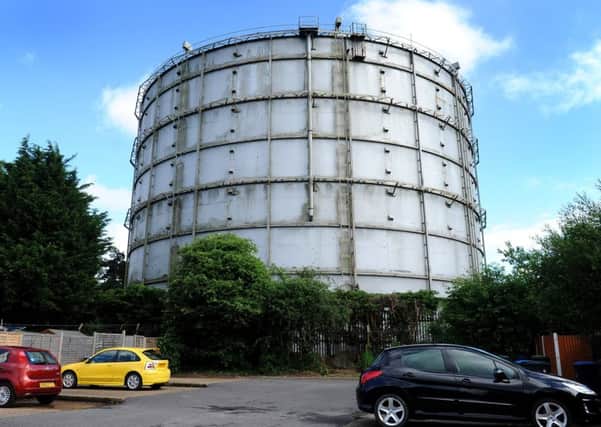 The new Lidl store will replace the gas holder off Leylands Road. Picture: Steve Robards