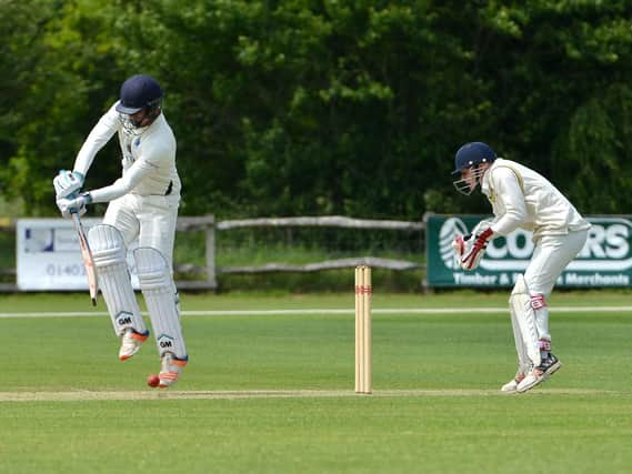 Ed Verrall top-scored for Billingshurst with 69 in their two-wicket defeat at home to Bognor Regis.
Picture by Peter Cripps.