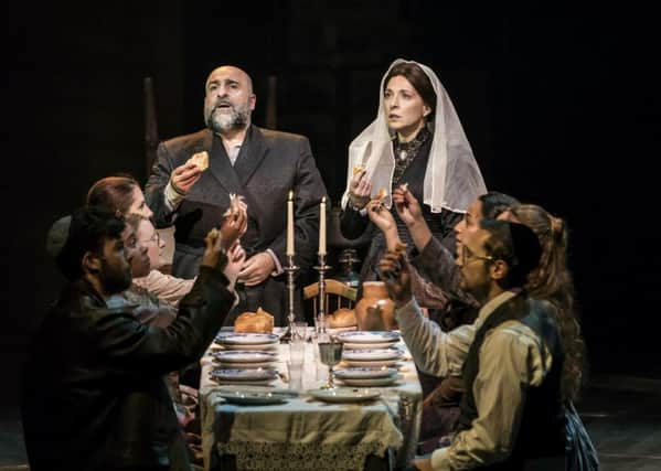 Omid Djalili, Tevye Tracy, Ann Oberman in Fiddler On The Roof SUS-170721-090516001
