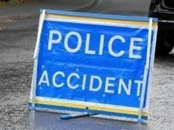 The collision involved a car and lorry on the A272