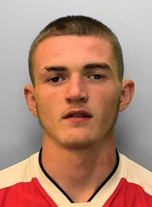 Police would like to interview Jordan Ash, 18, over the stabbing