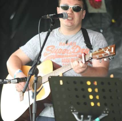 DM17736547a.jpg Apulstock music festival 2017 at the Fishbourne Centre, Fishbourne, Nr Chichester. Oliver Wood. Photo by Derek Martin. SUS-170724-121245008