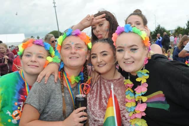 Eastbourne PRIDE. Photo by Jon Rigby SUS-170723-084611001