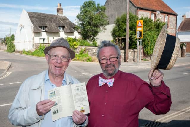 Littlehampton historian Roger Butterworth, right, with volunteer Danny Surridge, who helped organise A Short Walk Around Old Wick. Picture: Scott Ramsey
