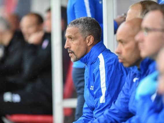 Brighton & Hove Albion manager Chris Hughton. Picture by PW Sporting Pics