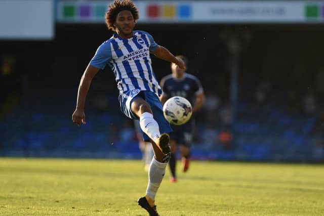 New signing Izzy Brown. Picture by Phil Westlake (PW Sporting Photography)