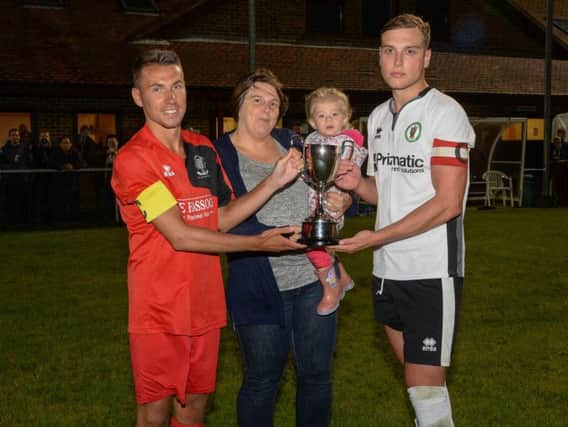 Hassocks v Burgess Hill Town, Ann John Memorial Cup. Picture by PW Sporting Photography