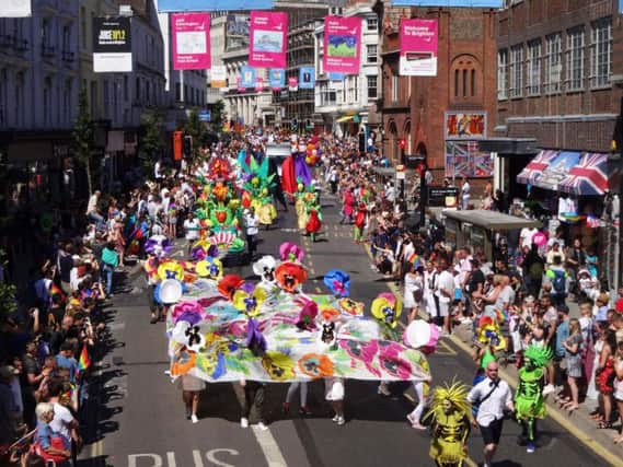 Brighton Pride (Photograph: Eddie Mitchell)