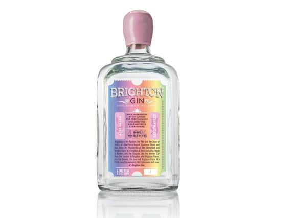 Brighton Gin's Pride edition