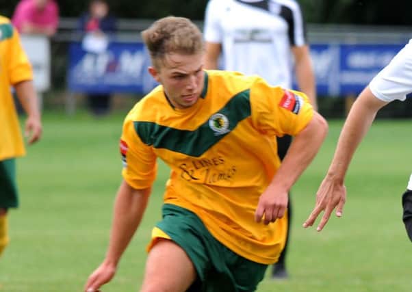FA Cup extra preliminary round: Horsham v Lancing. Pic Steve Robards. SR1519774 SUS-150817-110414001