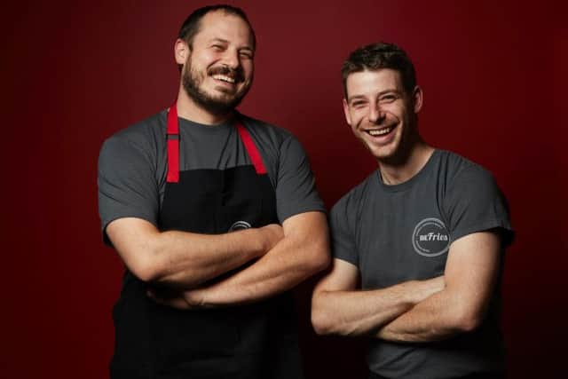 Dashal and Chan, co-founders of BeFries