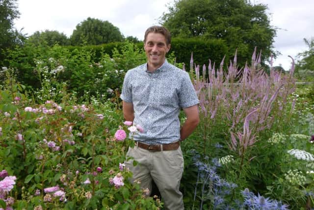 Parham head gardener Tom Brown