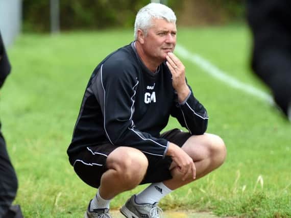 Steyning Town head coach Gerry Murphy