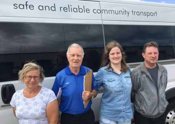 Arun Co-ordinated Community Transport in Ford has merged with Sammy Community Transport in Bognor. Pictured left to right are: Linda Kimber, Roy Dew, Nikki Jones and Chris Jones.