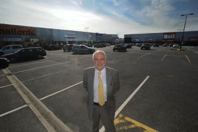 Dave Tutt at the Hampden Park retail park (Photo by Jon Rigby) SUS-170208-110128008