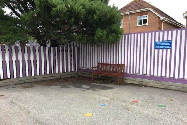 The lower school playground at Shoreham Beach Primary School is being renovated over the summer holidays