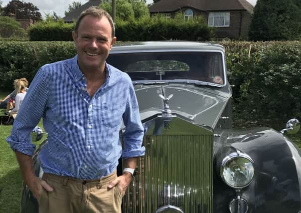 Nick with the 1952 Rolls-Royce Silver Wrath