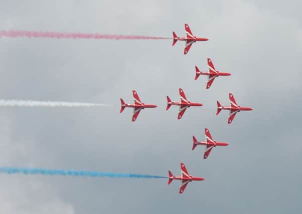 The Red Arrows will be one of the stars