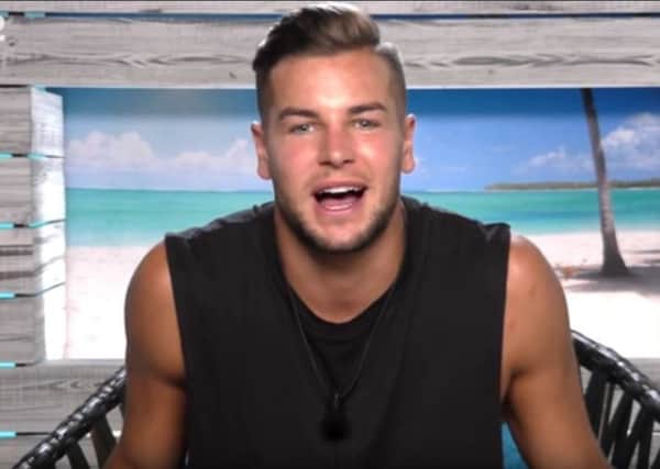 Chris Hughes starred in this year's Love Island