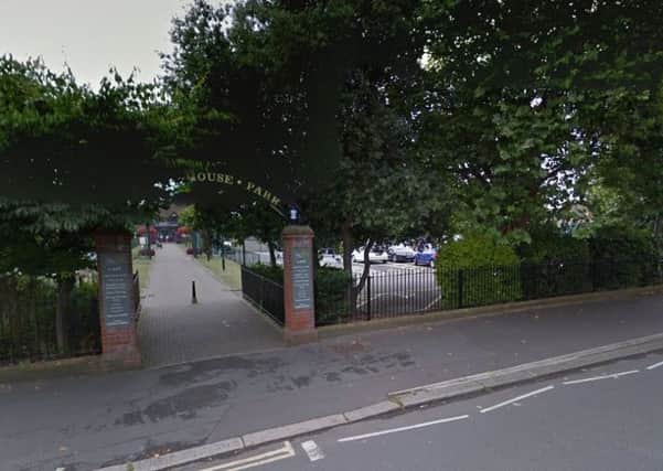 The tennis courts in Beach House Park will be turned into a car park. Pictures: Google Maps