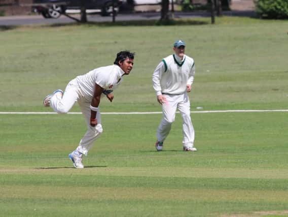 Lindfield bowler Shohel Ahmed took three wickets in his first over