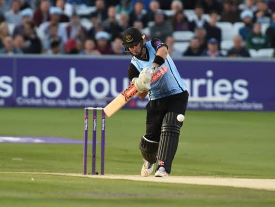 Chris Nash was unstoppable as Surrey were hammered / Picture by Phil Westlake