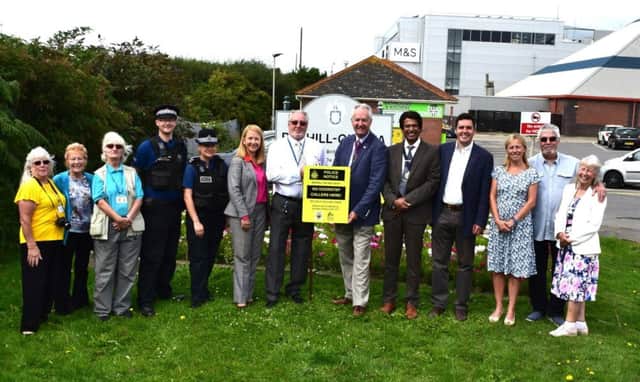 Rother Neighbourhood Watch (RNW), together with Sussex Police Crime Commissioner Katy Bourne, Bexhill deputy mayor Abul Azad, Bexhills MP Huw Merriman, Councillor Michael Ensor, as well as representatives from the Rother Policing Team at the launch