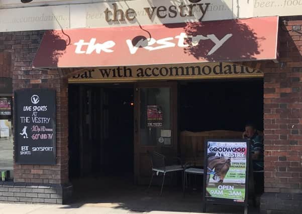 The Vestry was still displaying its Glorious Goodwood sign outside today, Friday, August 4