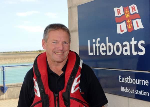 Mark Sawyer, coxswain of Diamond Jubilee, the Eastbourne lifeboat