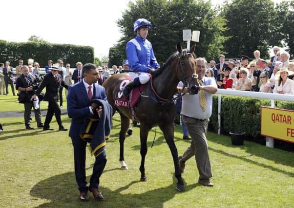Jim Crowley and Battaash won the King George Stakes, one of the big races that lit up Glorious / Picture by Malcolm Wells