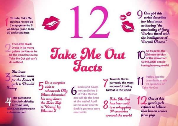 12 facts about take me out
