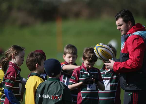 A Harlequins rugby camp is being held in Bognor