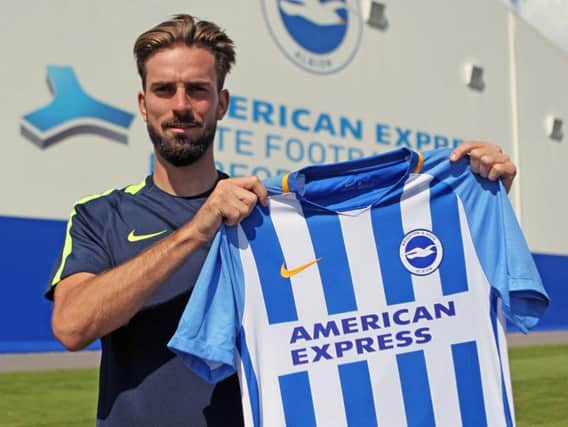 Davy Propper has joined Albion for a club record transfer fee, Picture by Paul Hazlewood/BHAFC