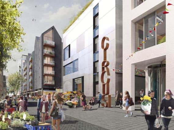 The plans for Circus Street