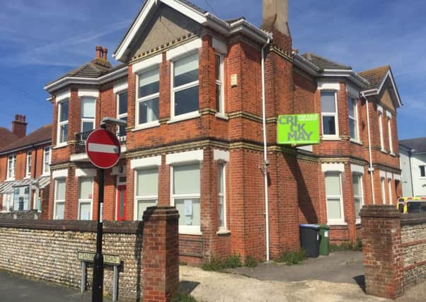 The Red Cross building in Shelley Road/Salisbury Road Worthing is on the market. Picture: Eddie Mitchell.